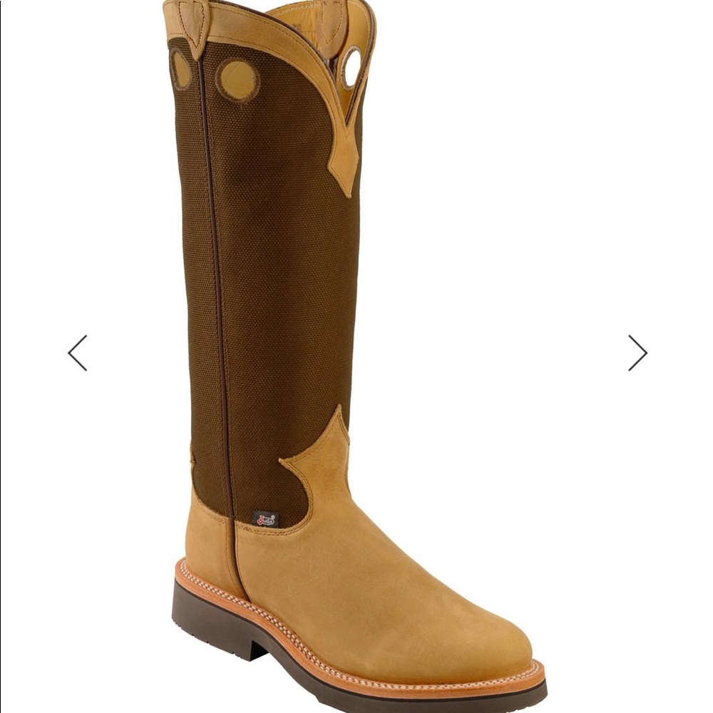 Justin Men’s Traction Snake Boots